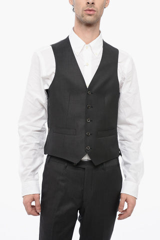Virgin Wool CERIM.ACADEMY 3 Piece Waistcoat Suit