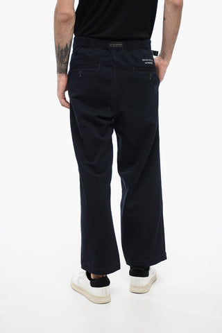 MAISON KITSUNE Double-Pleat Pants with Industrial Belt