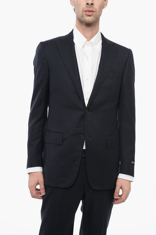 Virgin Wool MANTUA 2-Button Suit With Notch Lapel
