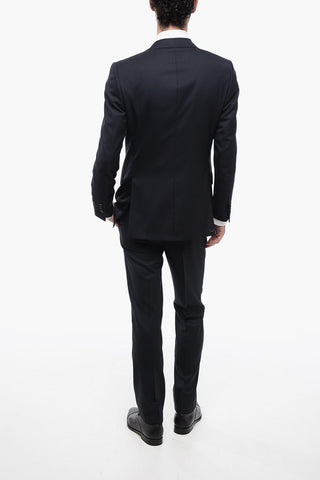 Virgin Wool MANTUA 2-Button Suit With Notch Lapel