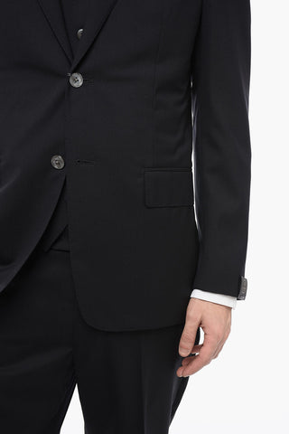 Virgin Wool MANTUA 3 Piece Waistcoat Suit