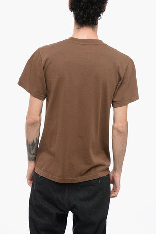 Printed Cotton Crew-neck T-shirt