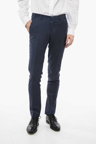 CC COLLECTION Virgin Wool 2-Button Suit With Side Vents