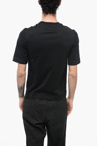 Baumwoll-T-Shirt mit Rundhalsausschnitt TRAVEL