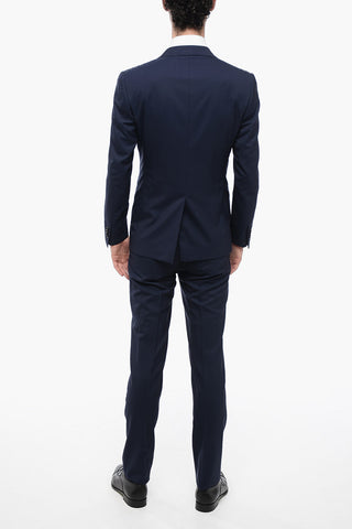 Wool Side Vents 3 Piece Waistcoat Suit