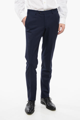 Wool Side Vents 3 Piece Waistcoat Suit