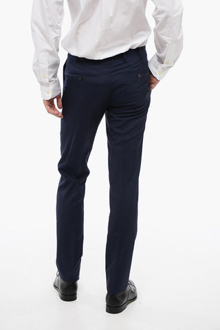 Wool Side Vents 3 Piece Waistcoat Suit
