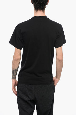Printed Cotton Crew-neck T-shirt