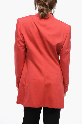 Blazer 3 Tasche in Misto Seta con Rever a Lancia