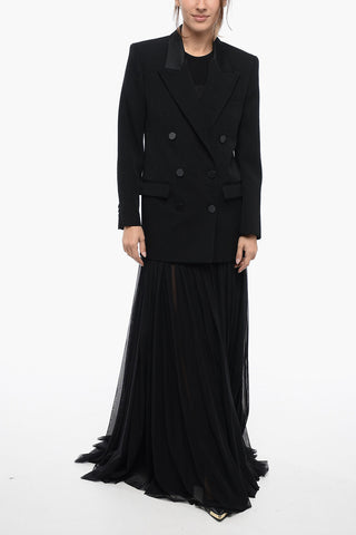 Double-breasted FEVIM Blazer with Peak Lapel