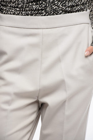 Straight-Fit Stretch-Wool Trousers