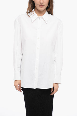 Standard Collar Popeline Cotton Oversized Shirt