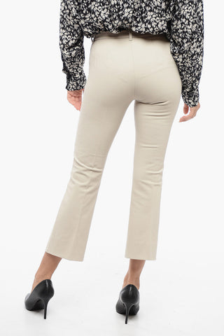 S Pantaloni UMANITA in Misto Cotone Stretch