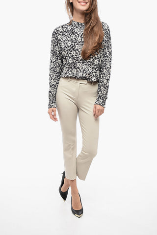 S Stretch Cotton-blend UMANITA Pants