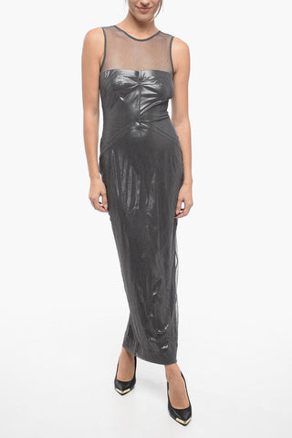 1998-99 Double-layered Lamè-finish Mesh Dress
