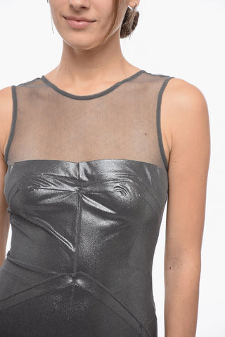 1998-99 Double-layered Lamè-finish Mesh Dress