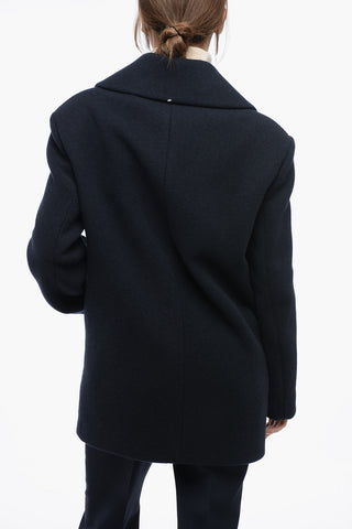 Cappotto Doppiopetto in Misto Cashmere