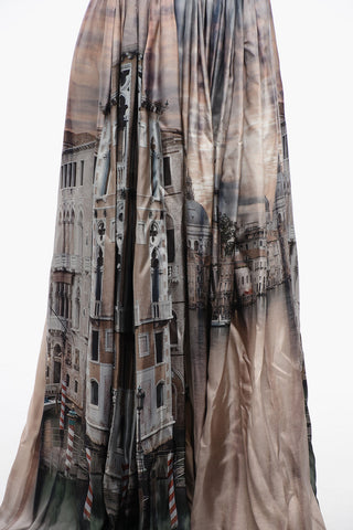 MAISON Silk VENEZIA Maxidress with Pockets