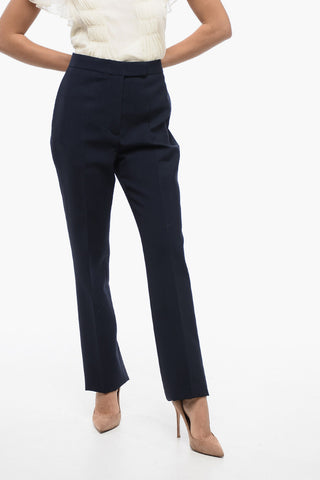 Pantaloni 4 Tasche in Pura Lana Vergine