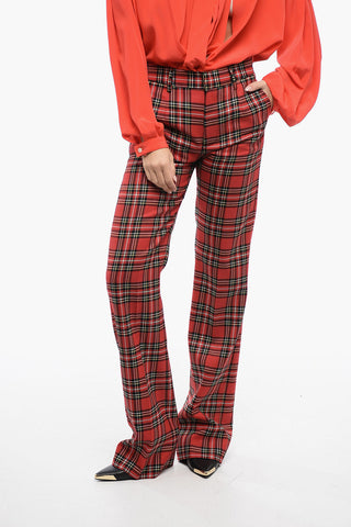 Wool Tartan Pants