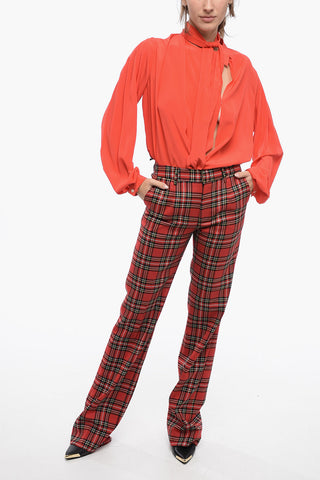 Wool Tartan Pants