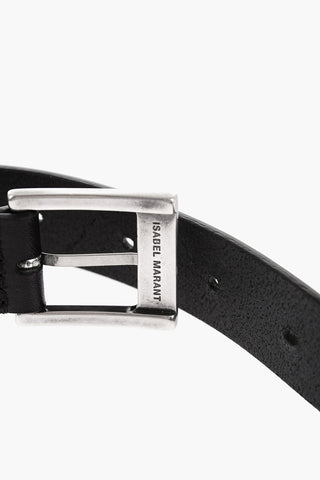 Solid Color Leather ILIRYAH Belt 25mm