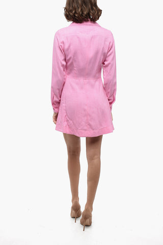 A-Line Dress with Maxi Buttoms