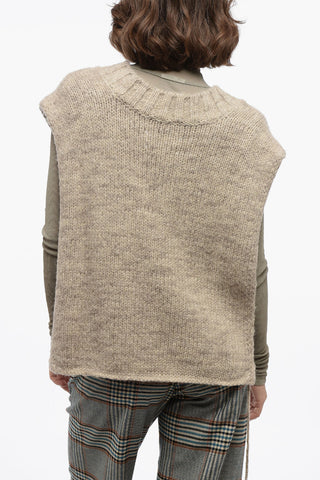 MM4 Stola in Lana Alpaca co Spacchi Laterali