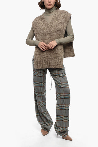 MM4 Stola in Lana Alpaca co Spacchi Laterali