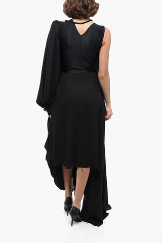 Asymmetrisches Kleid ALL-IN mit weitem Schnitt