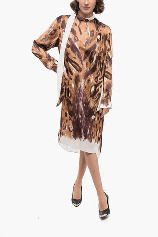 Viscose Over Dress with Self-tie Detail