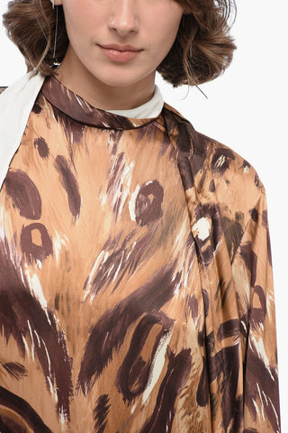 Viscose Over Dress with Self-tie Detail