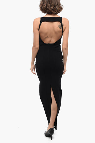 LUXOR Knitted SLING Sheath Dress with Cut-outs