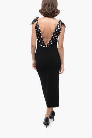 Vestito BUTTERFLIES Open Back con Dettaglio MEDUSA