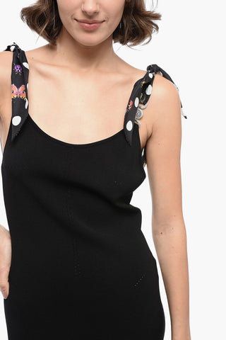 Vestito BUTTERFLIES Open Back con Dettaglio MEDUSA