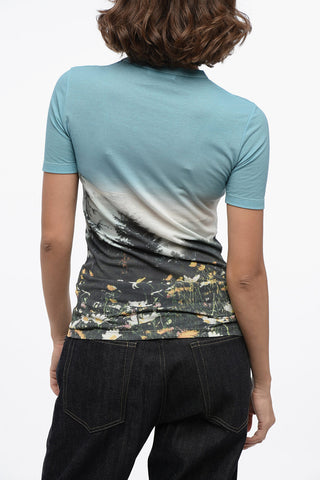 Tech Cotton Crewneck T-Shirt ALPS