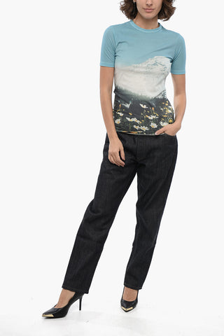 Tech Cotton Crewneck T-Shirt ALPS