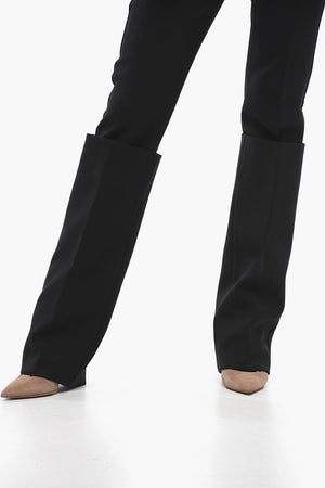 스트레치 울 팬츠 HOLIDAY 턴업 디테일