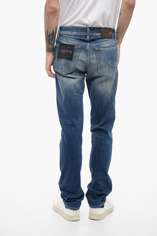 ID LUXURY DENIM Embroidered Denims with Stonewash Effect
