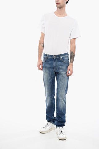ID LUXURY DENIM Embroidered Denims with Stonewash Effect