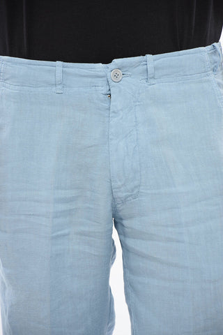 ID Pantaloni 4 Tasche in Lino con Passanti