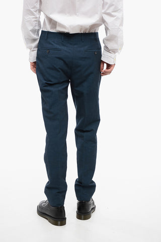 CC COLLECTION Linen-Cotton Blend Trousers RESET