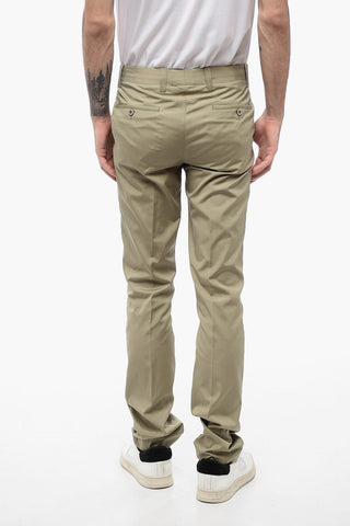 ID Pure Linen Chino Pants with Belt Loops