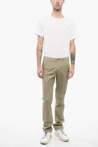 ID Pure Linen Chino Pants with Belt Loops