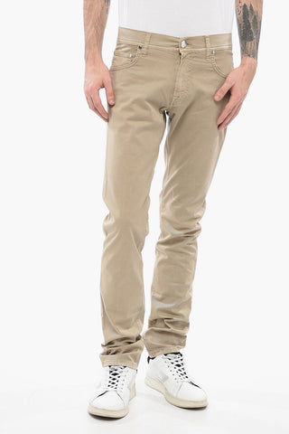 ID Stretch Cotton 5-Pocket Trousers LAZISE