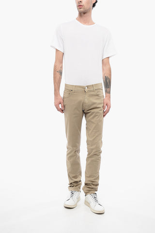 ID Stretch Cotton 5-Pocket Trousers LAZISE
