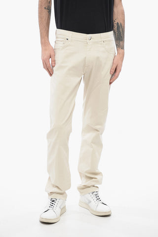 ID Pantaloni 5 Tasche LAZISE In Cotone Stretch con Passanti