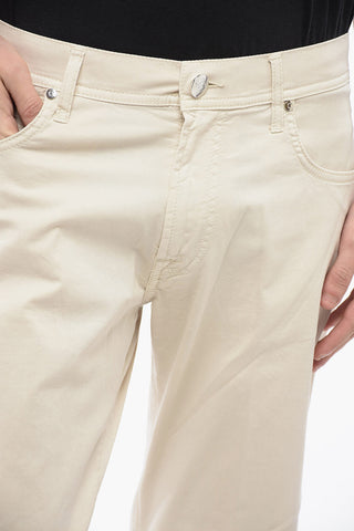 ID Pantaloni 5 Tasche LAZISE In Cotone Stretch con Passanti