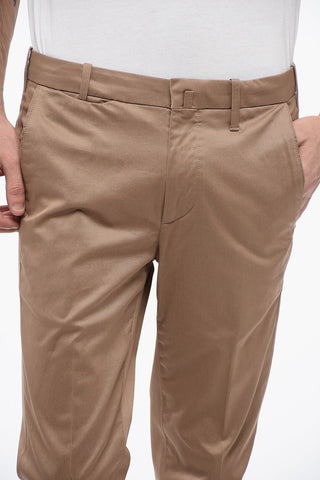 ROAD TO EXCELLENCE Cotton Blend Chinos Pants