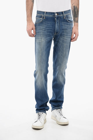 ID LUXURY DENIM Embroidered Denims with Stonewash Effect